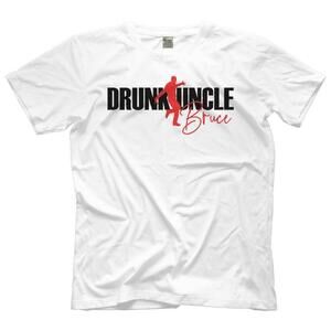 Dancing Drunk Uncle Bruce White Shirt